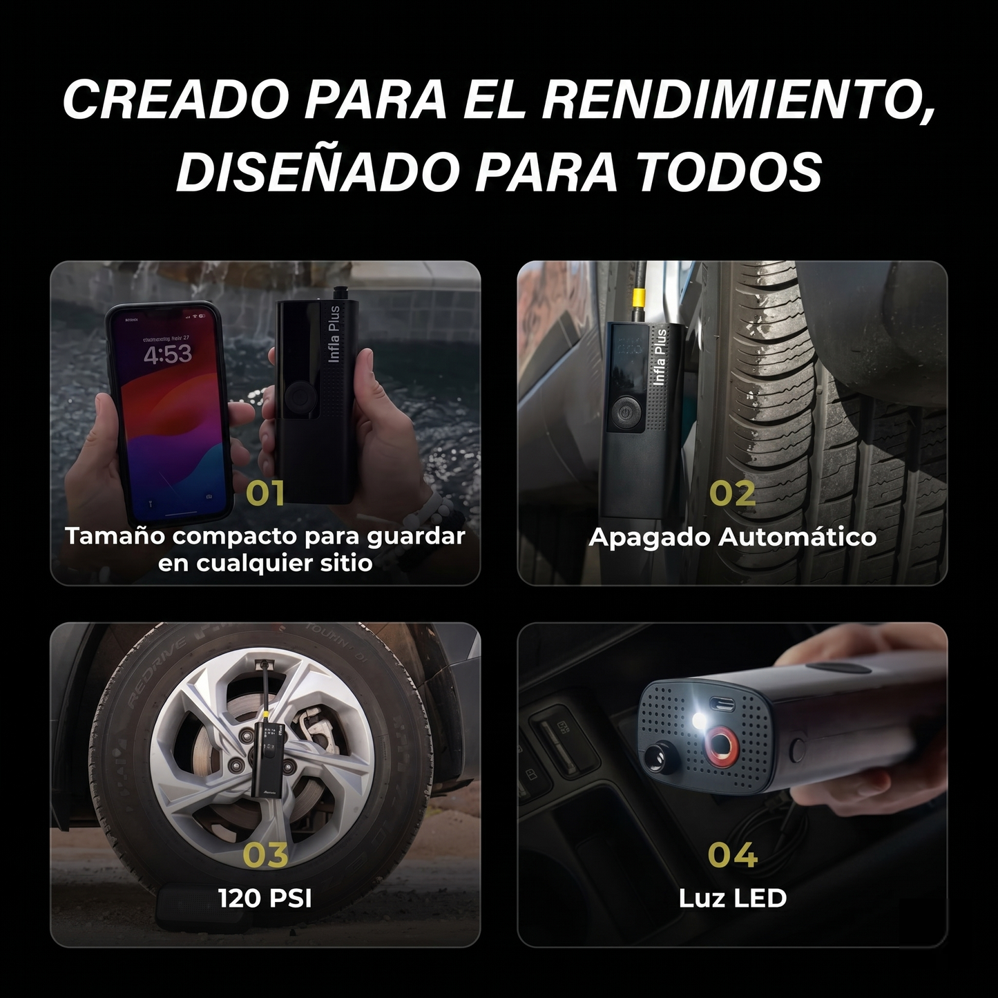 InflaPlus™ Inflador Inteligente