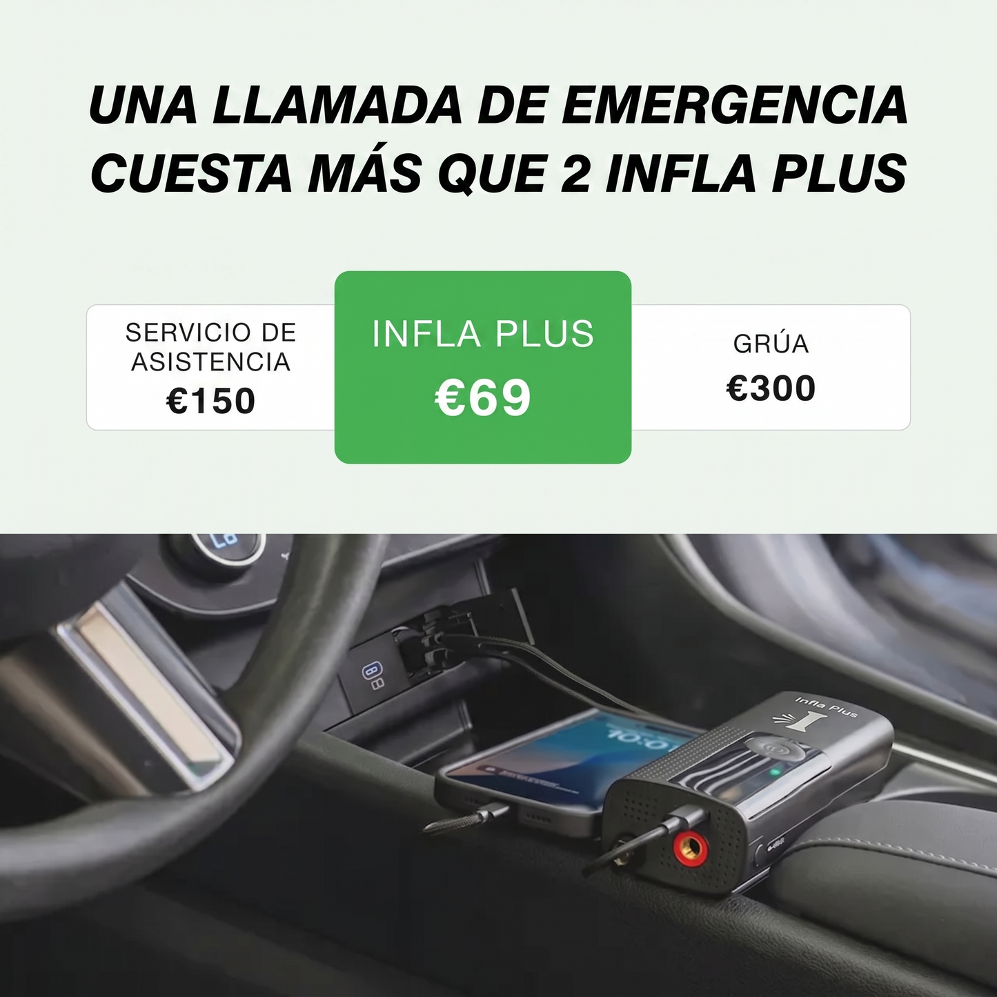 InflaPlus™ Inflador Inteligente